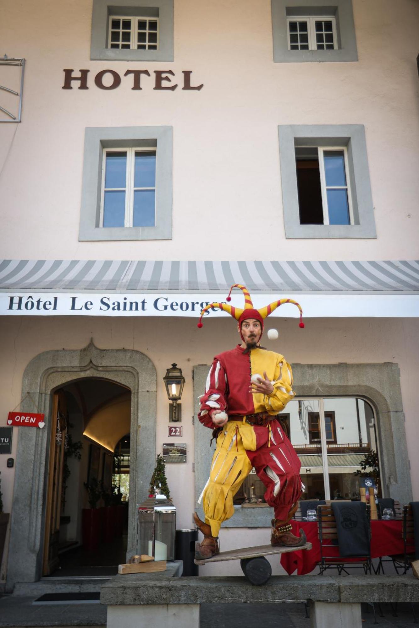 Le Saint Georges Hotel Gruyeres Eksteriør billede