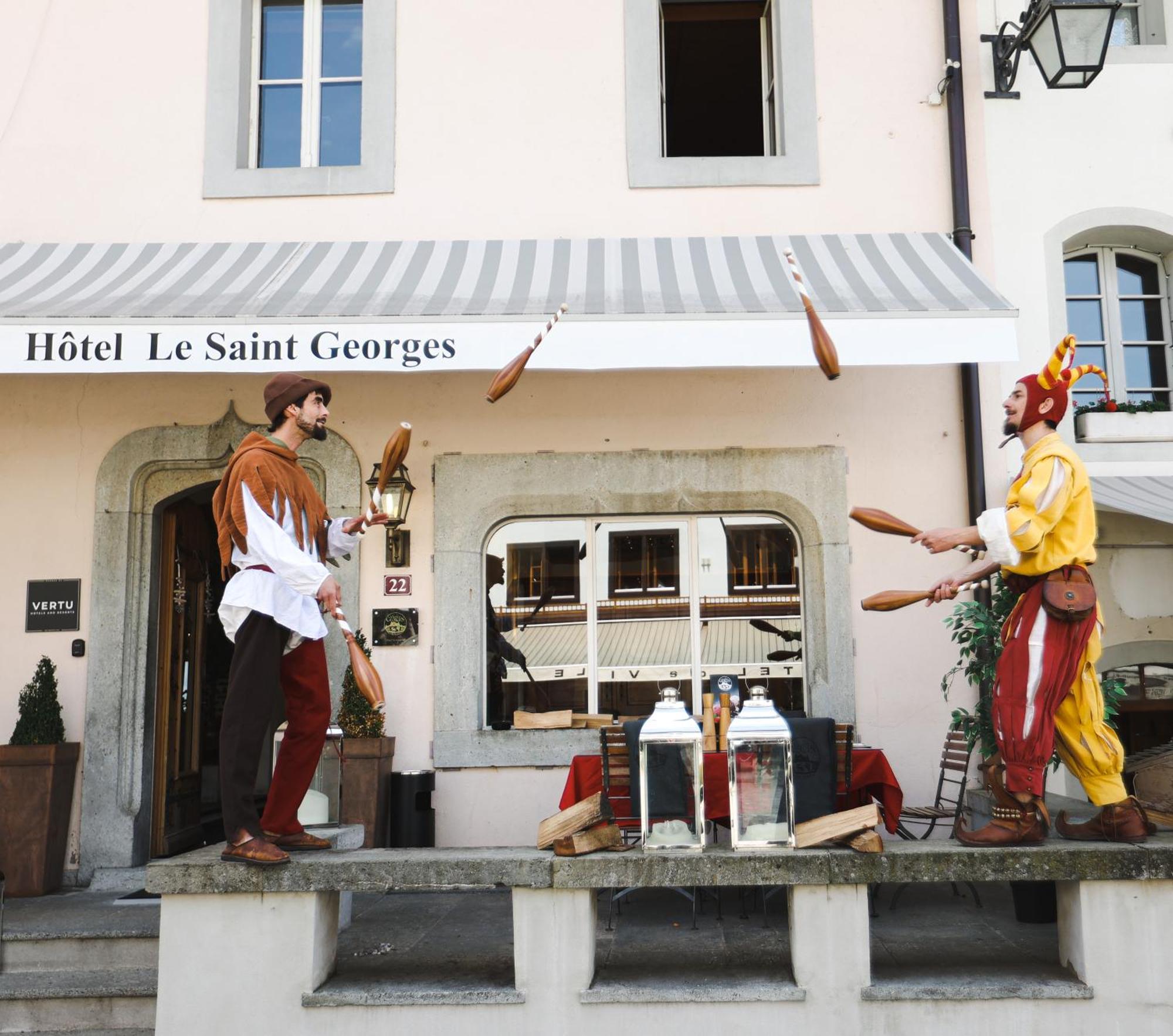 Le Saint Georges Hotel Gruyeres Eksteriør billede