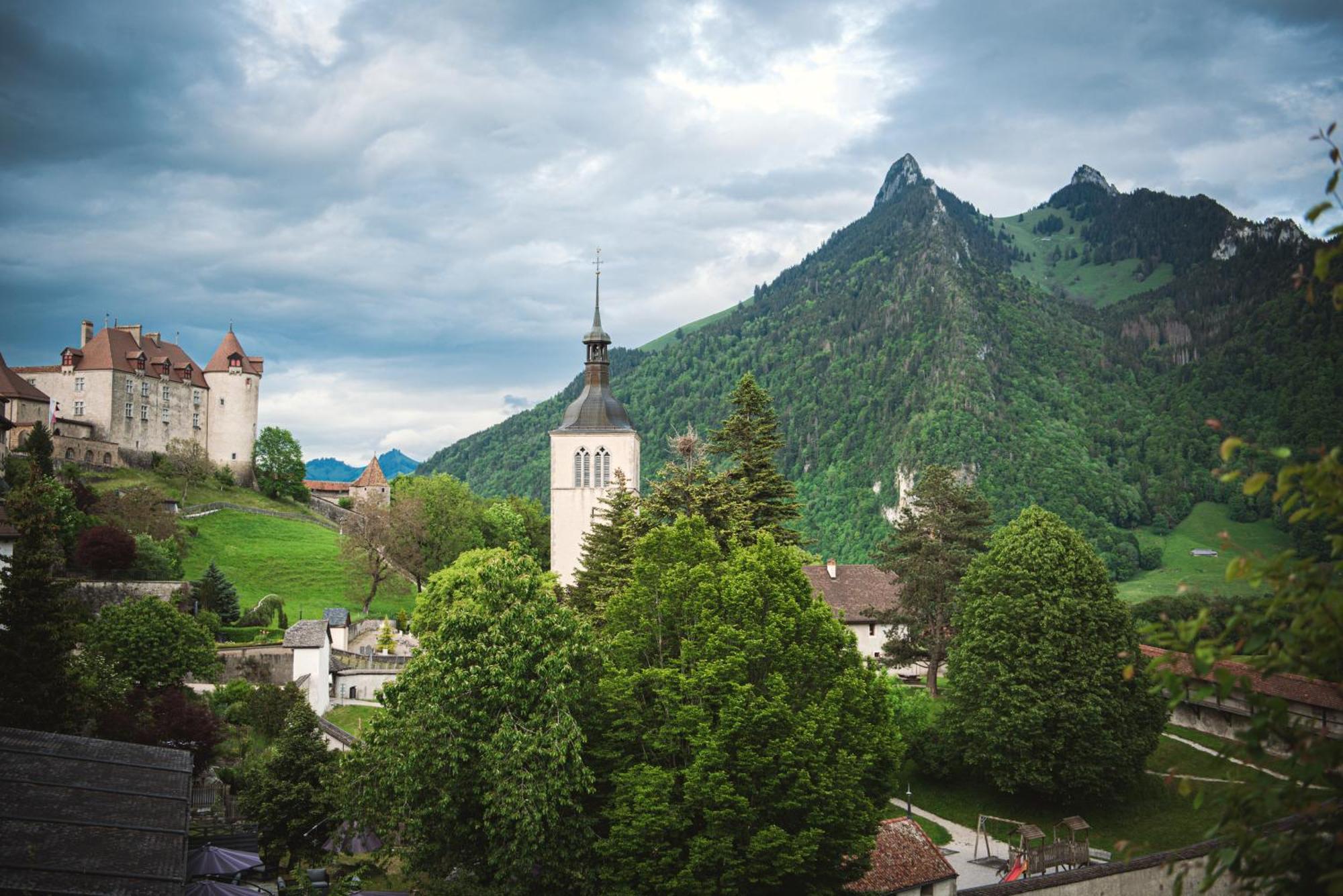 Le Saint Georges Hotel Gruyeres Eksteriør billede